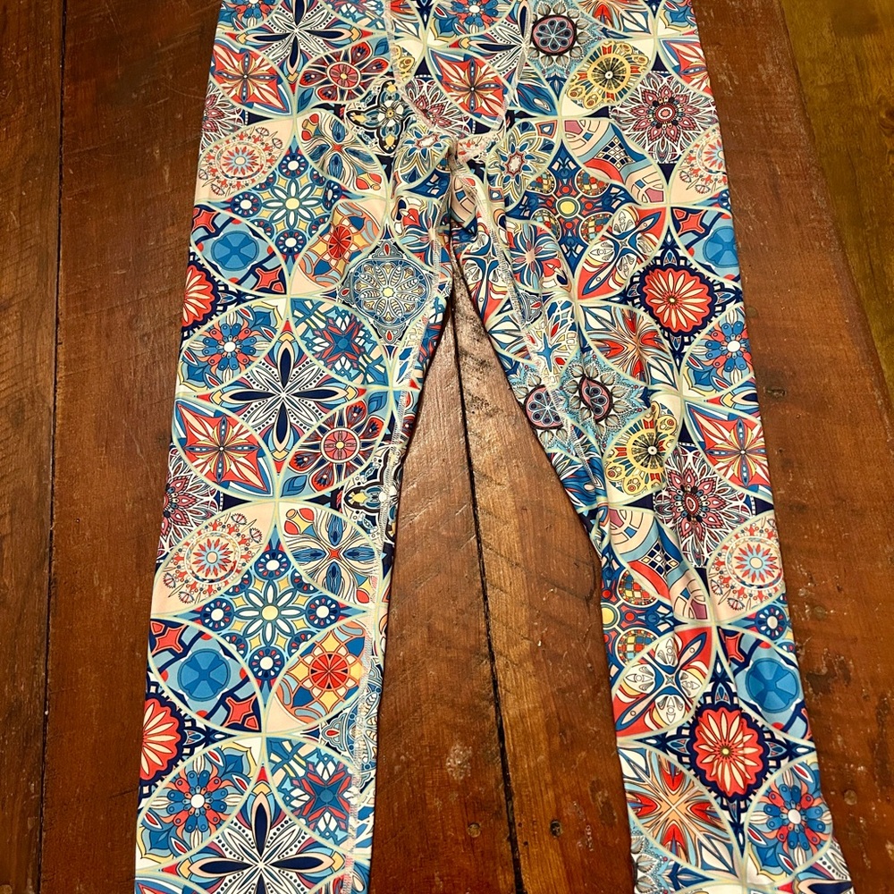 Colorful Men’s Leggings / Yoga Pants